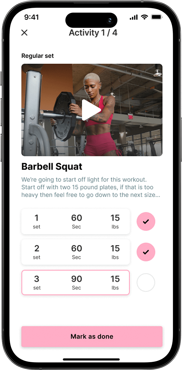 farrow fitness app presentation